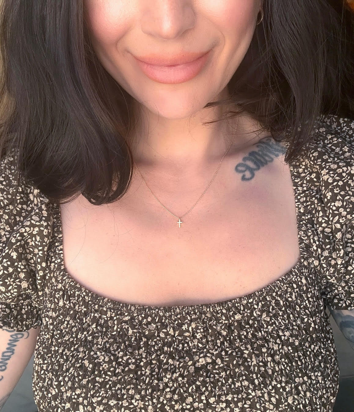 Cross of Grace Diamond Necklace