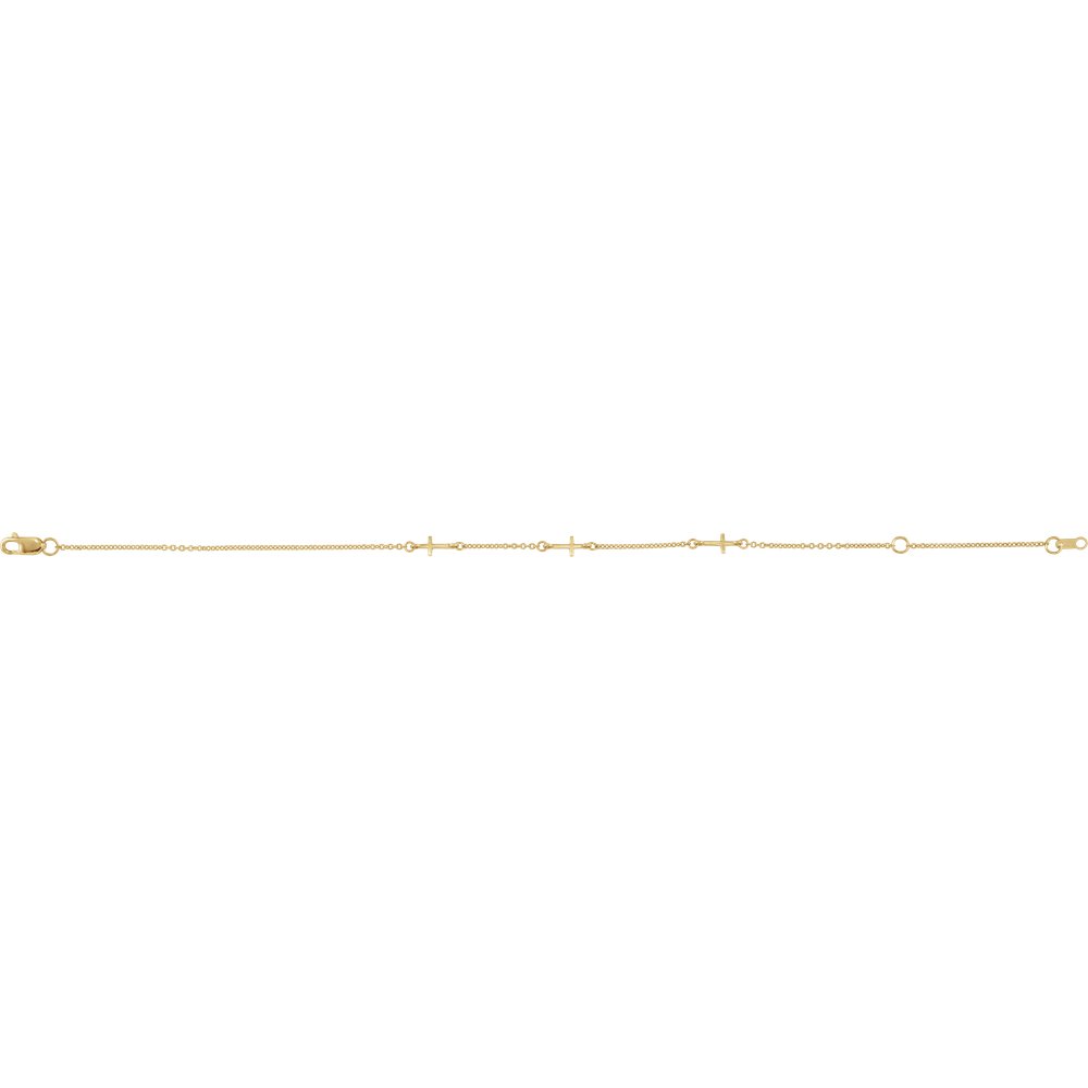 The Faithful Cross Bracelet