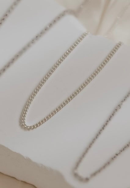 Men's Curb Chain Necklace