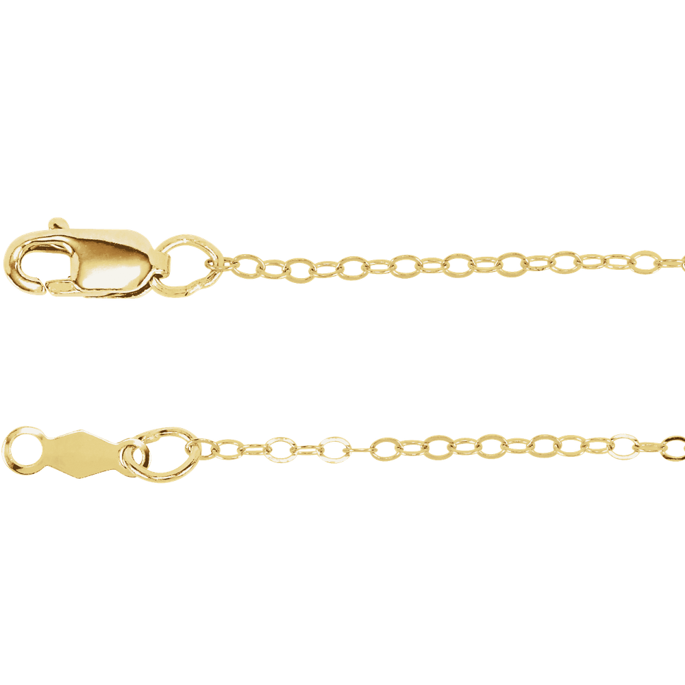 Women's Flat Cable Chain Necklace