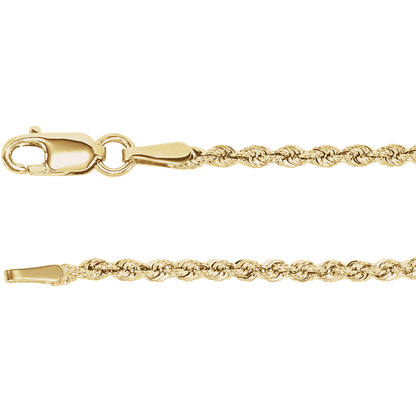 Men's Rope Chain Necklace