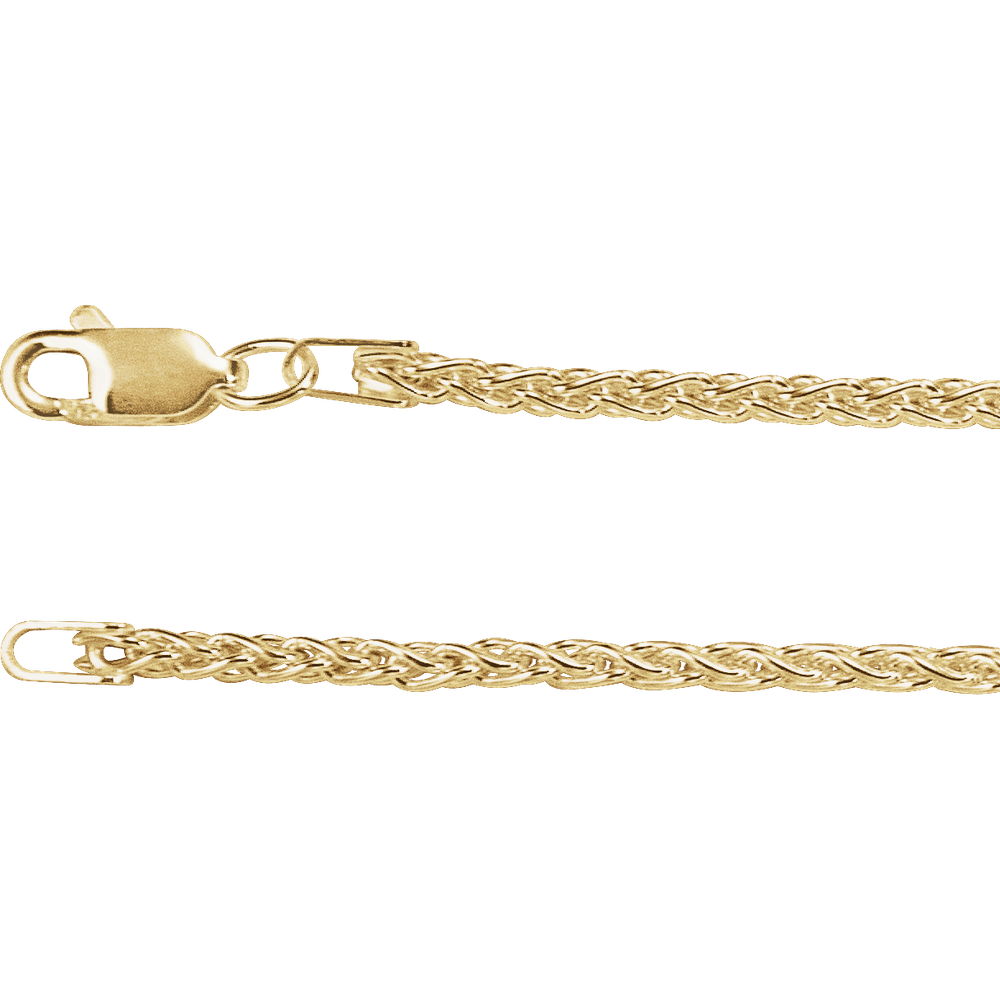 Men's Wheat Chain Necklace