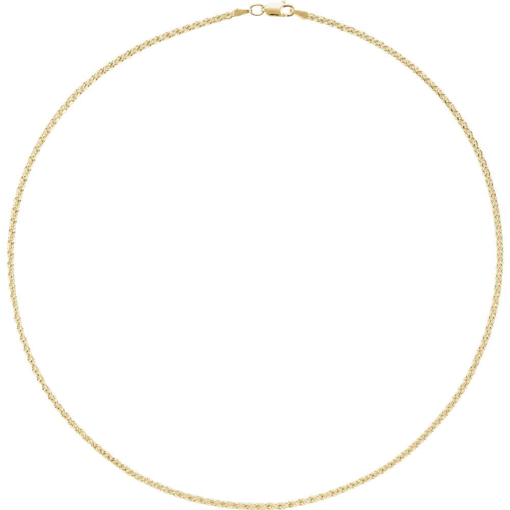 Men's Wheat Chain Necklace