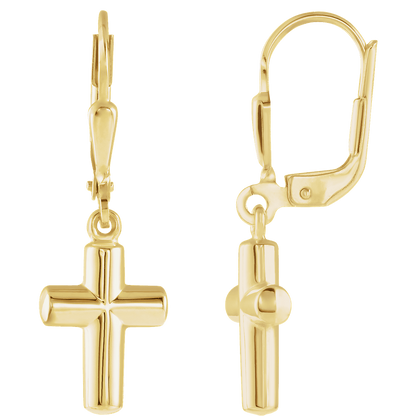 The Selah Cross Earrings