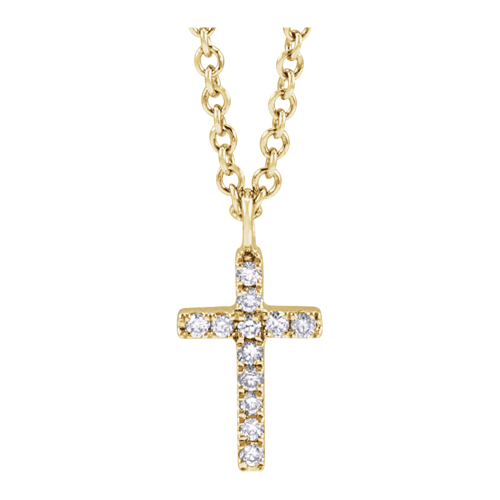Cross of Grace Diamond Necklace
