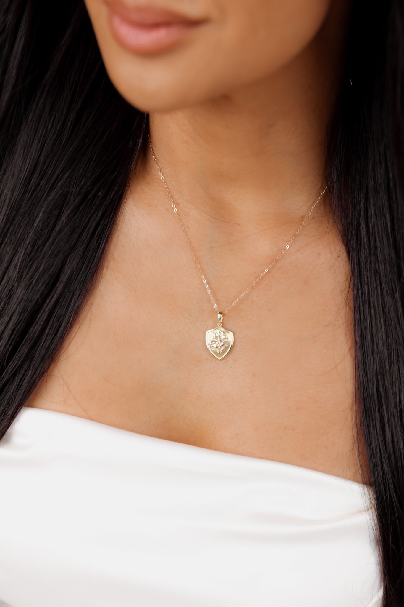 The Esther Shield Pendant