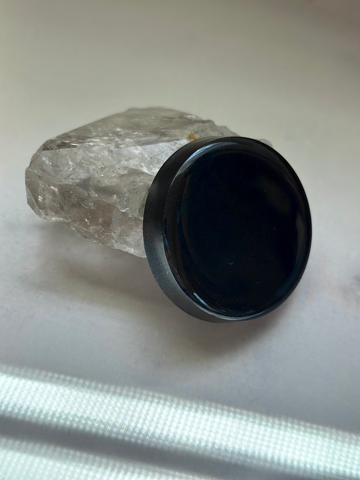 Orgonite Black Phone Discs