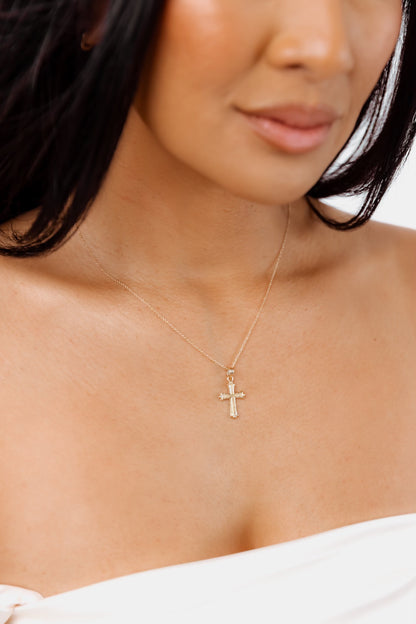 The Mary Cross Necklace
