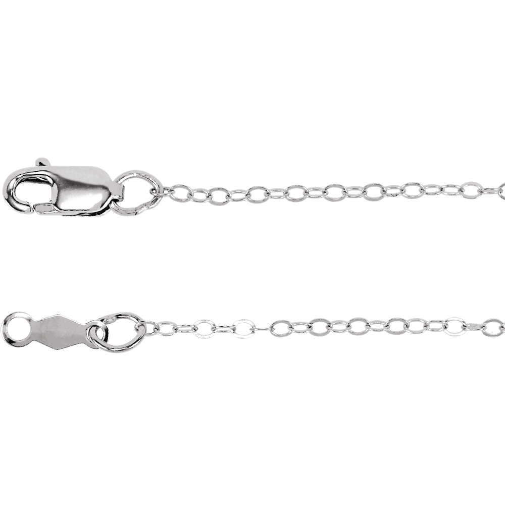 Women's Flat Cable Chain Necklace