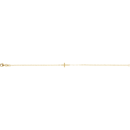 The Abide Cross Bracelet