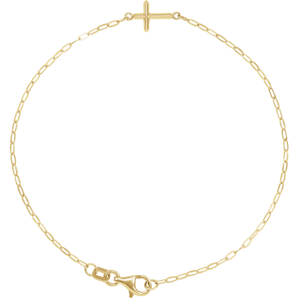 The Abide Cross Bracelet