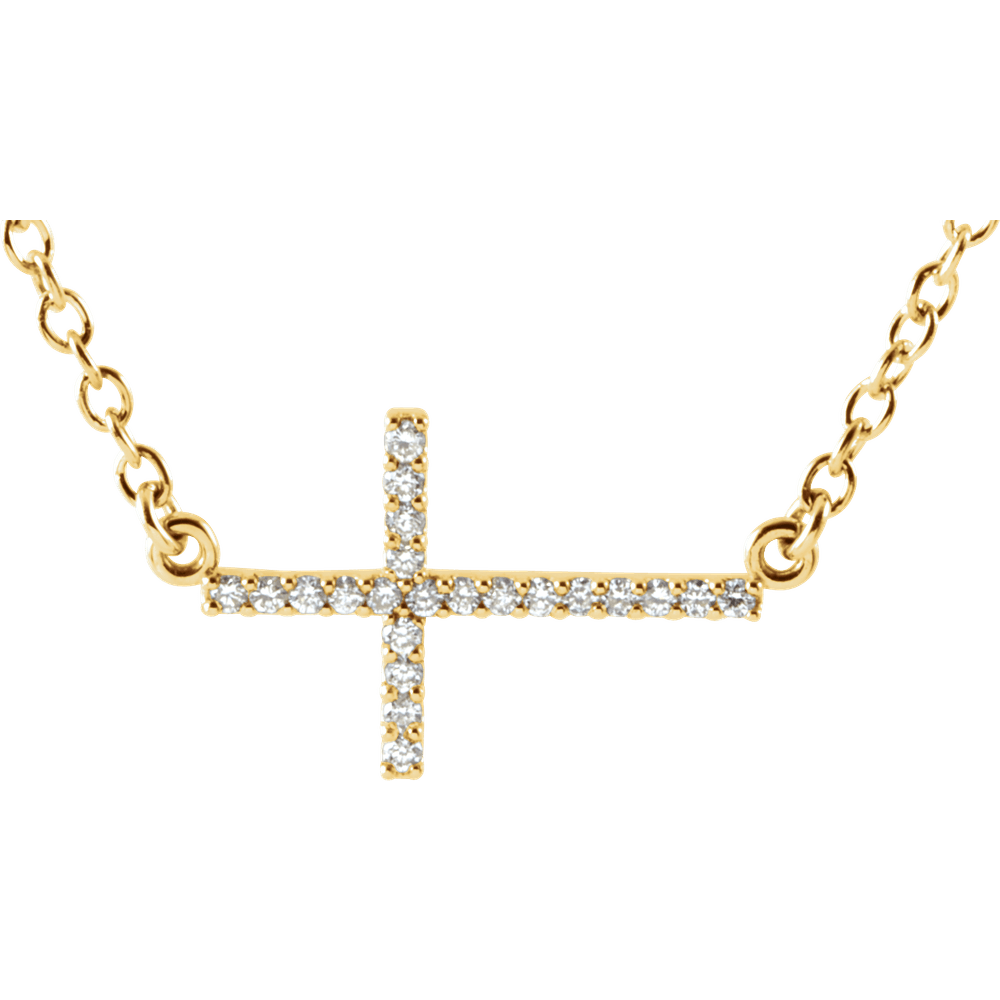 The Heavenward Cross Necklace