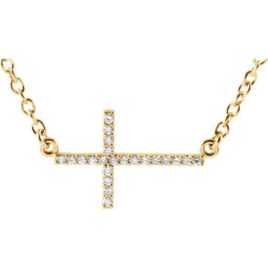 The Heavenward Cross Necklace