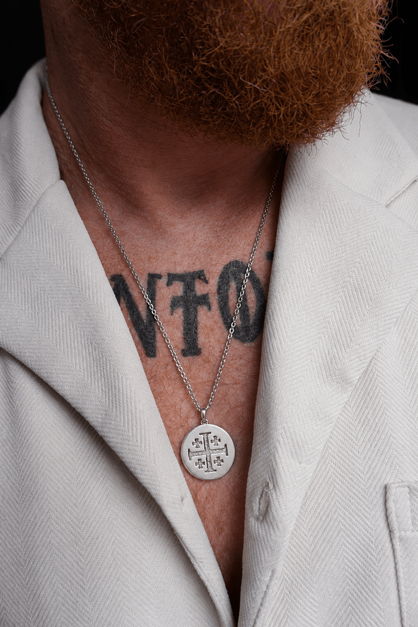 The Forged Cross Pendant