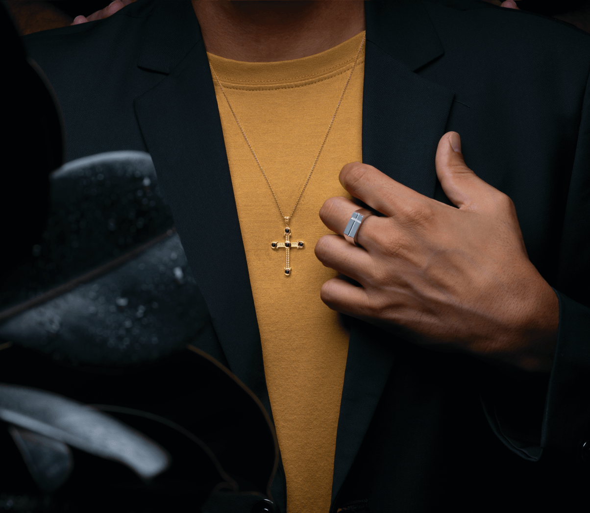 The Shadowstone Cross Pendant