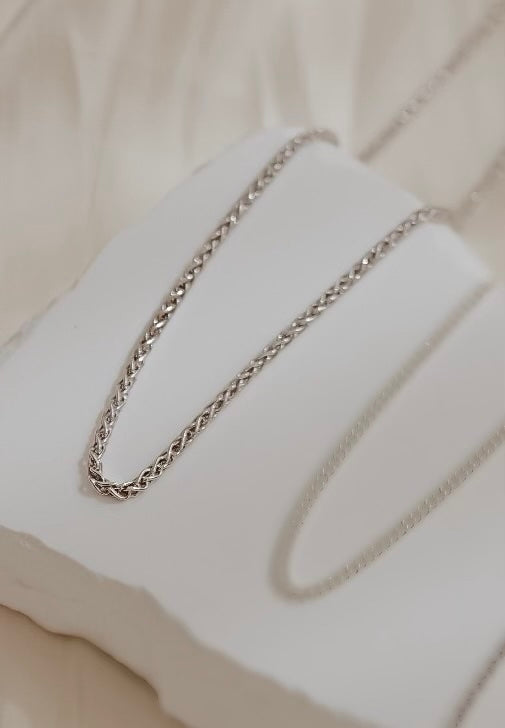 Men's Wheat Chain Necklace